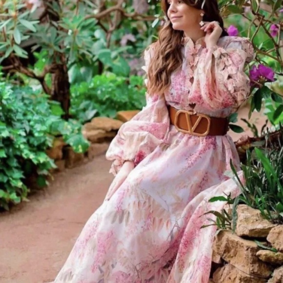 ZIMMERMANN Botanica Butterfly Maxi Dress. - Picture 12 of 14